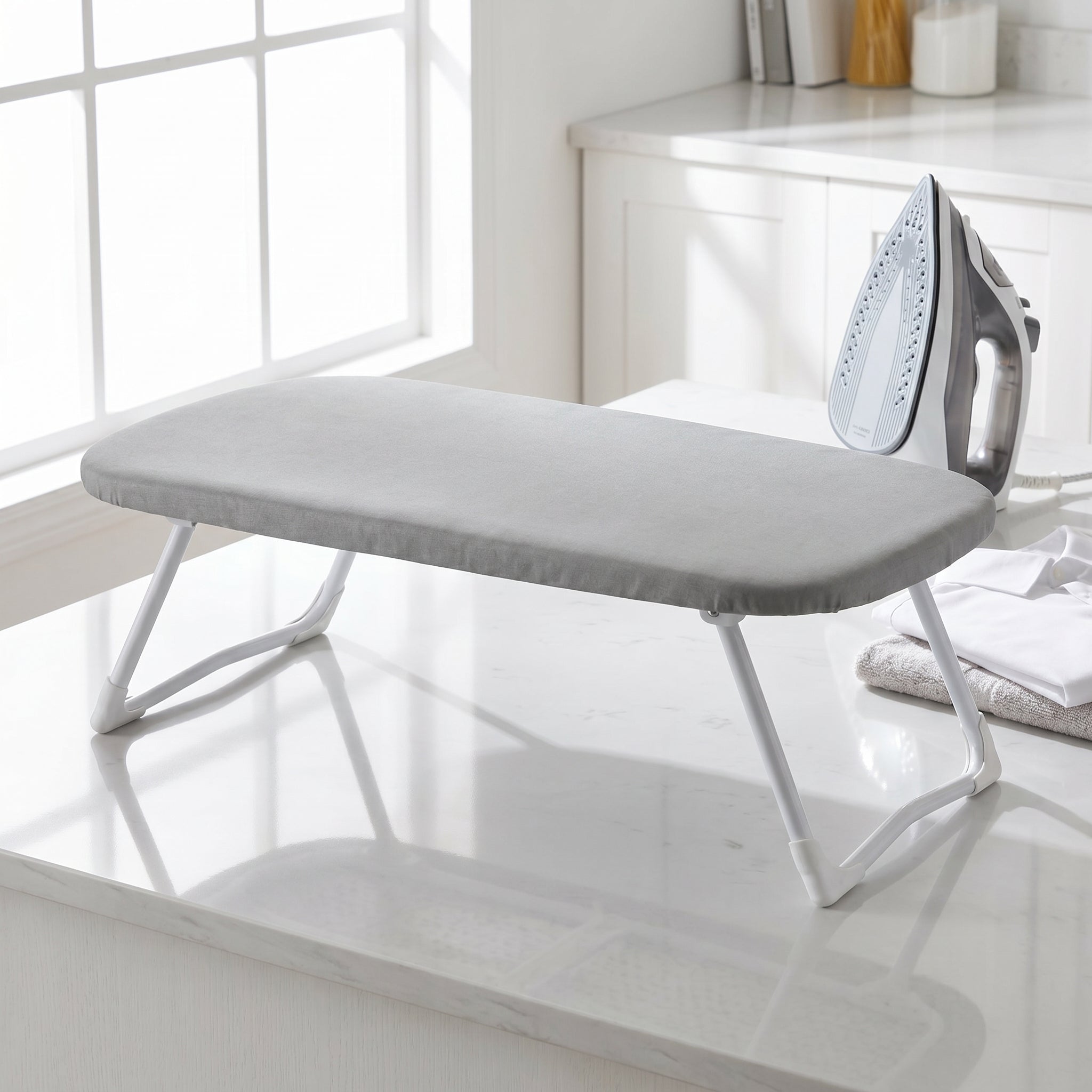 Compact Folding Ironing Board ترابيزه مكوي