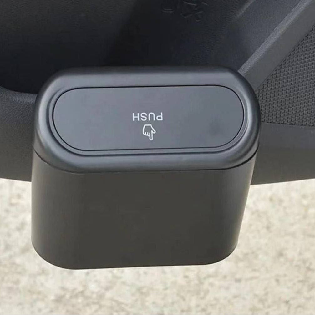 black push box- صندوق قمامه للسياره