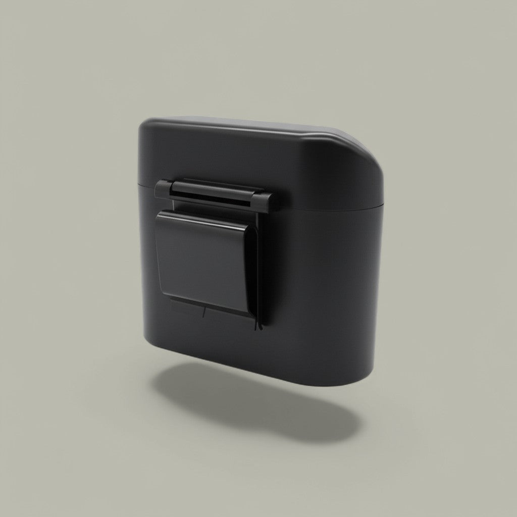 black push box- صندوق قمامه للسياره