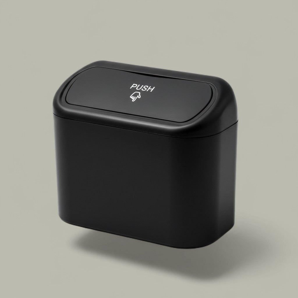 black push box- صندوق قمامه للسياره