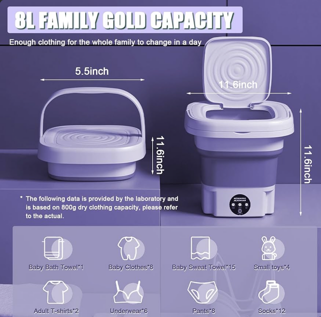 Portable Washing Machine - غساله محموله
