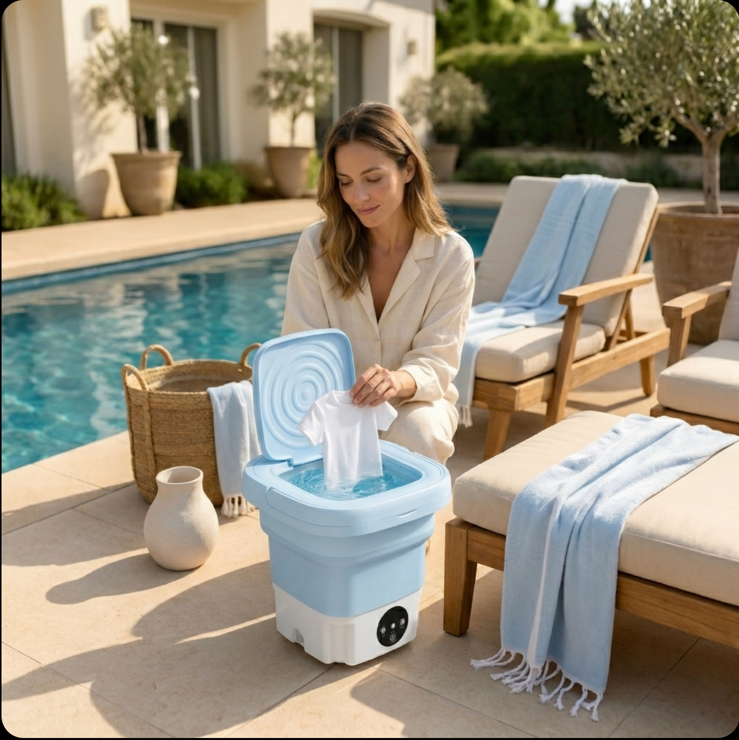 Portable Washing Machine - غساله محموله