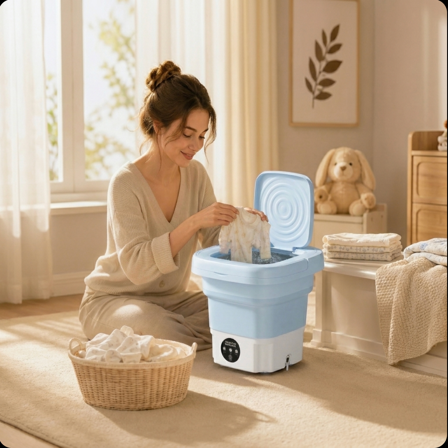 Portable Washing Machine - غساله محموله