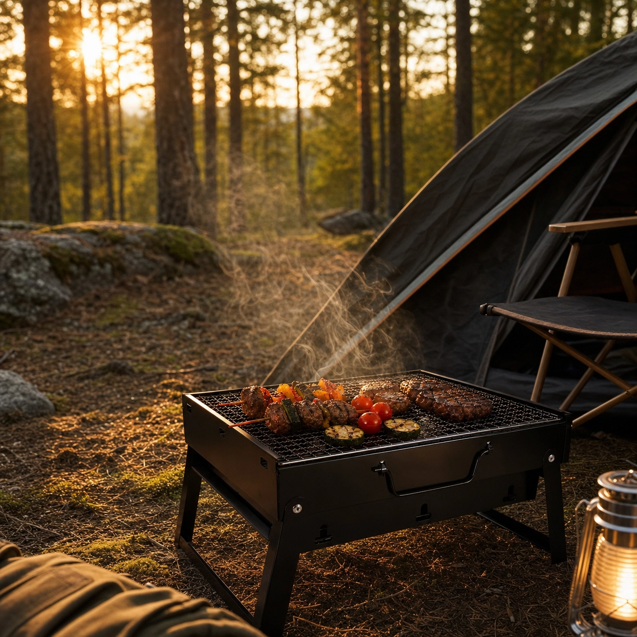 Portable Grill - شوايه متنقله