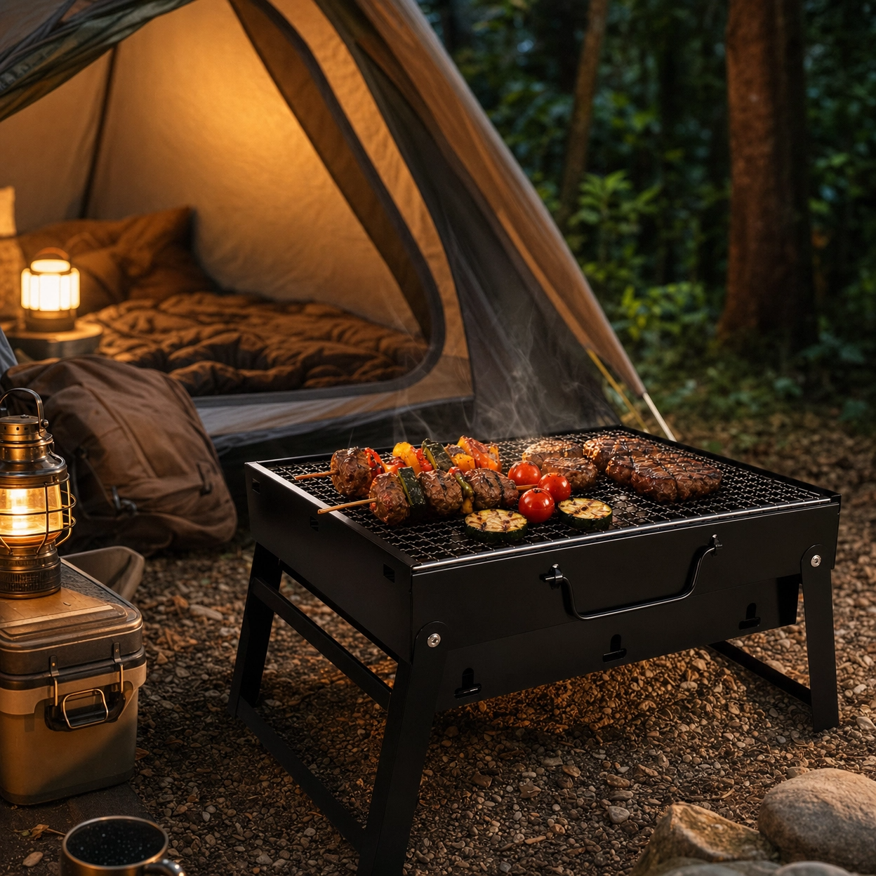 Portable Grill - شوايه متنقله